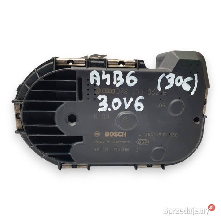 PRZEPUSTNICA Audi A4 B6 A6 C5 30L V6 078133062B osobowe Chełm