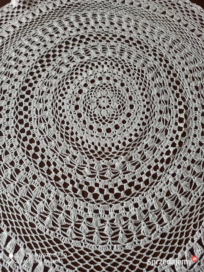 Serweta ręcznie robiona śr 90 Białystok