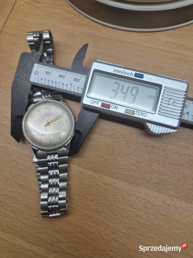 Zegarek mechaniczny Błonie duży XXL śląskie