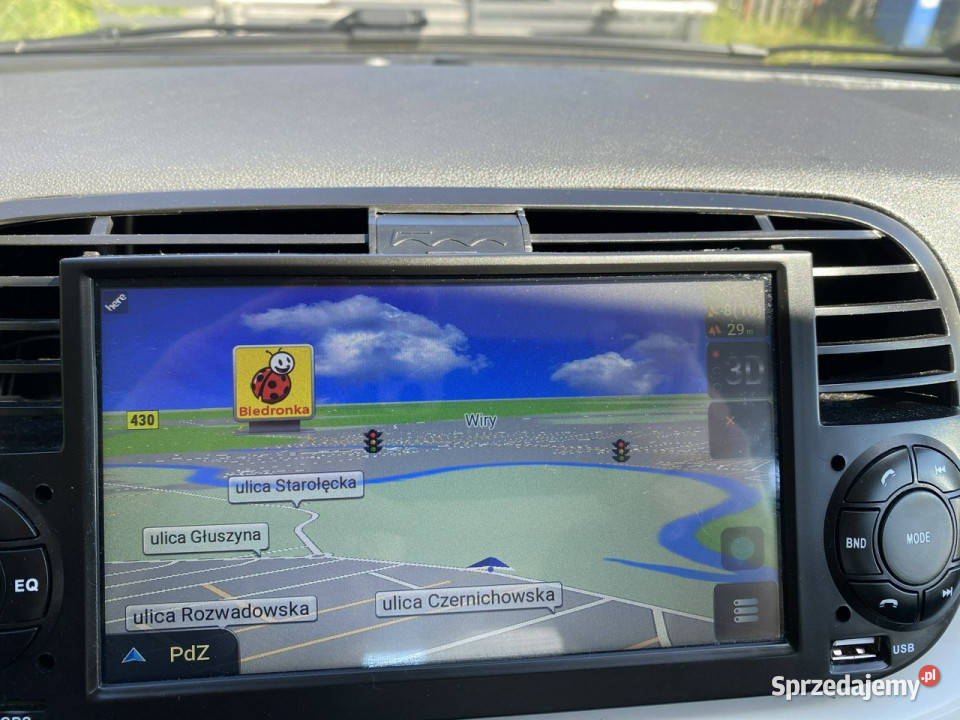 Fiat 500 MANUAL ZADBANY Niski oryginalny Poznań sprzedam