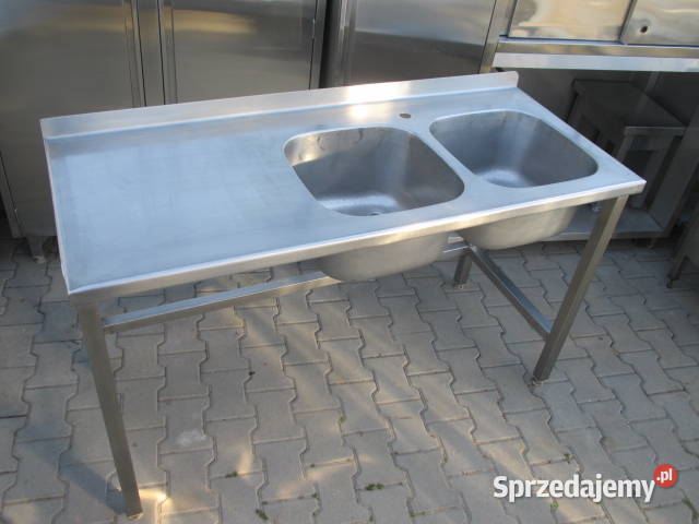 Zlew Gastronomiczny 2 Komorowy Stół Ze Zlewem Gastronomia Ostrów Wielkopolski