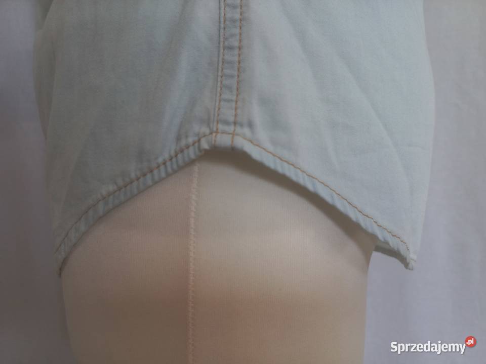 Bluzka jeans jasny Bez Rękawów r 3638 damska