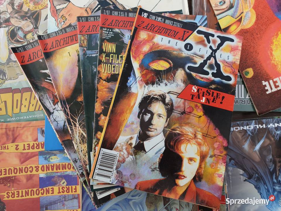 Z Archiwum X zestaw 5 komiksów TMSemic 1997 pomorskie