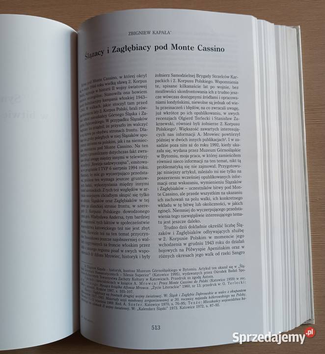 Śląsk Pamięci Monte Cassino doskonałe Katowice