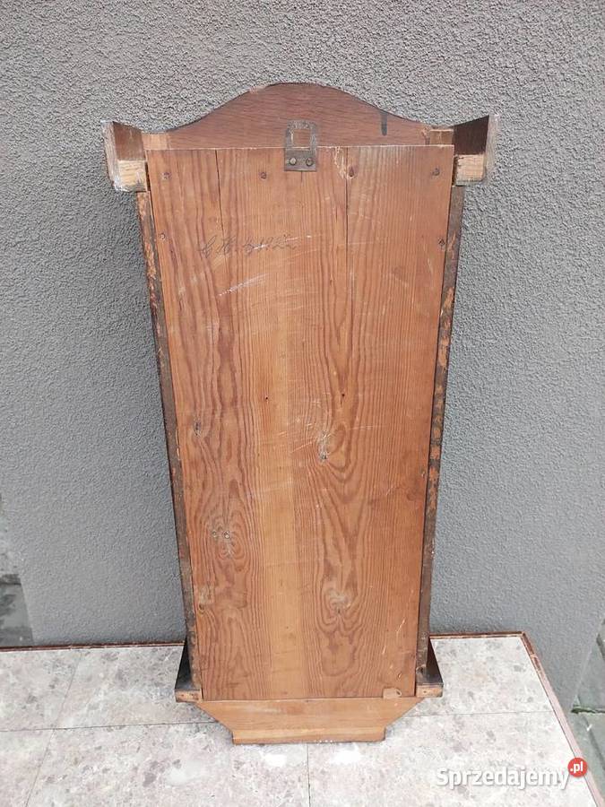 Szafka witrynka z obudowy starego przedwojennego Tczew