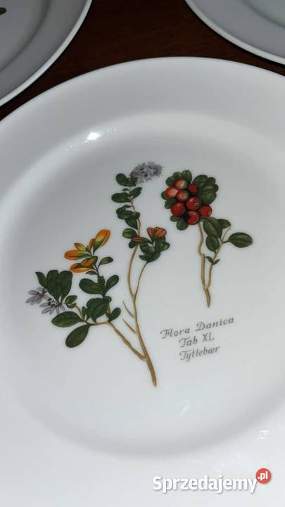 Talerzyk Flora Danica Lise Porcelain 1980 Gdańsk