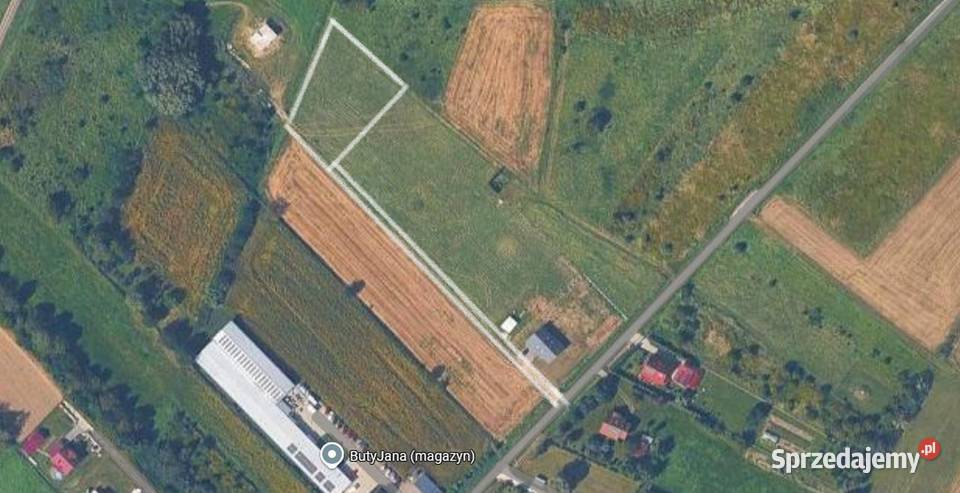 Działka budowlana 20 ar Zarzecze gm Boguchwała Sprzedaż