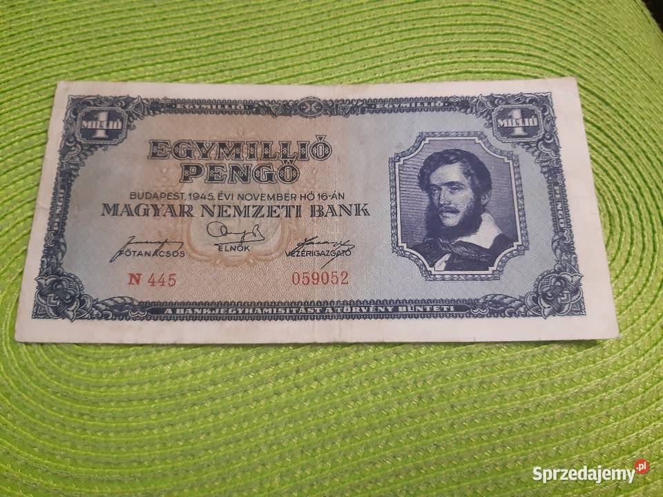 banknot węgierski z 1945r Łomża sprzedam