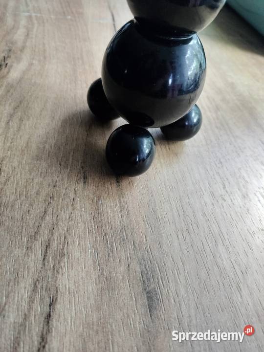 Świecznik drewniany fikuśny kulki Choszczno