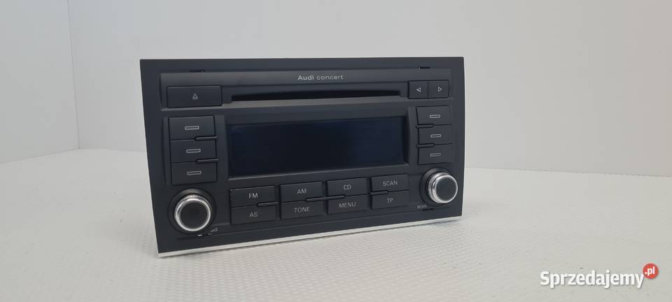 Audi Concert A4 B7 Radio Cd Mp3 Aux 8E0035186AK Car audio wielkopolskie Jarocin
