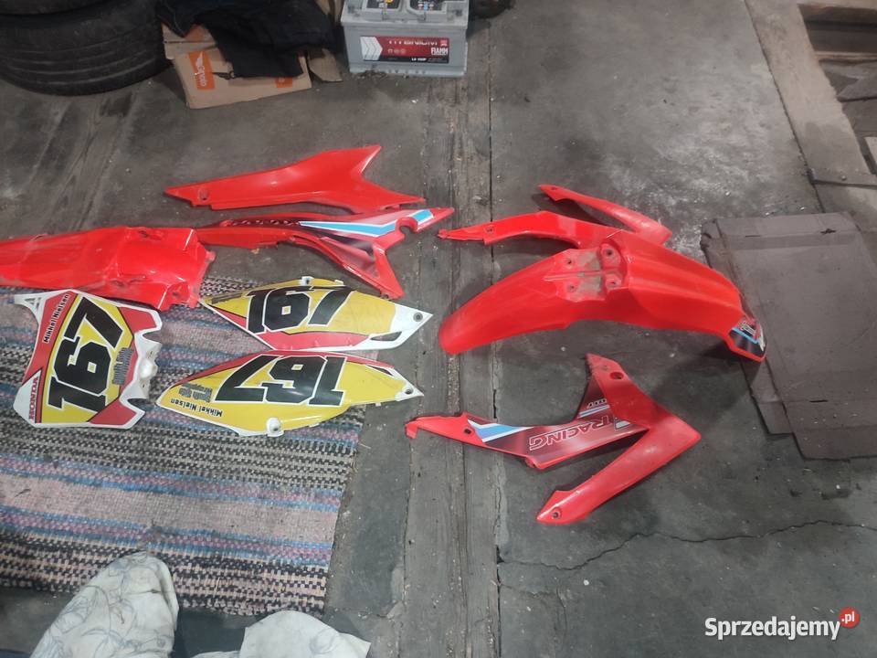 Plastiki honda crf 250r 2014r Pozostałe Sikorki sprzedam
