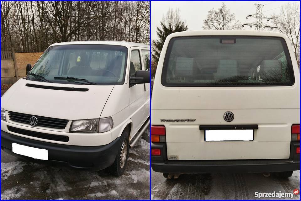 Volkvagen T4 Lift 9 osobowy Rok produkcji 2001 dolnośląskie Wrocław sprzedam