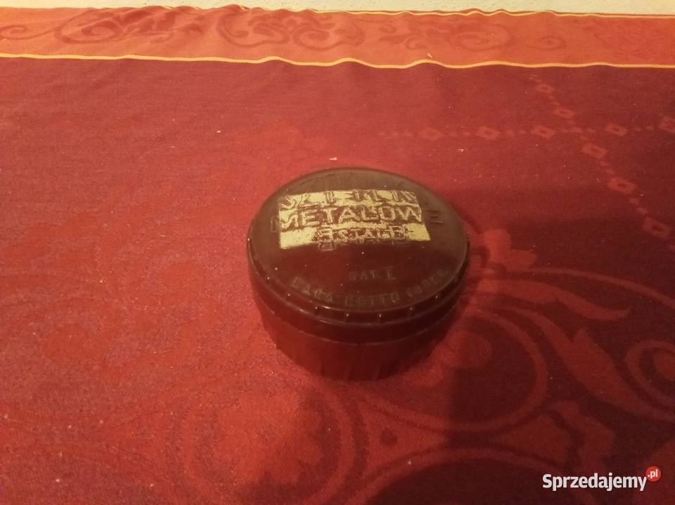 Pudełko na szpilki ze szpilkami PRL Warszawa