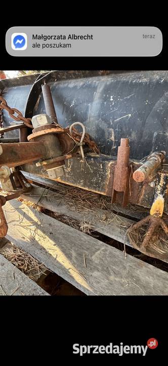 Pług przedni Stalowy Mocny łódzkie Podskarbice Szlacheckie