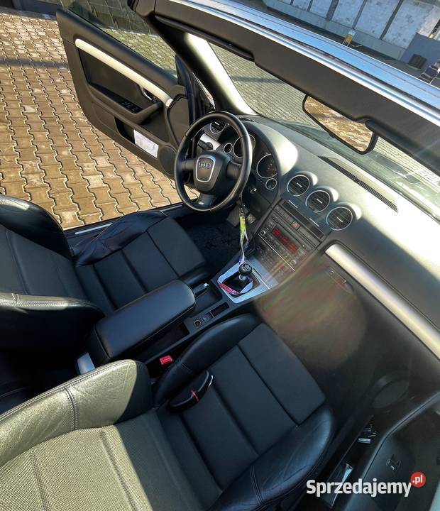 Audi A4 B7 20 140 TDI Cabrio Sline wielkopolskie Czarnków