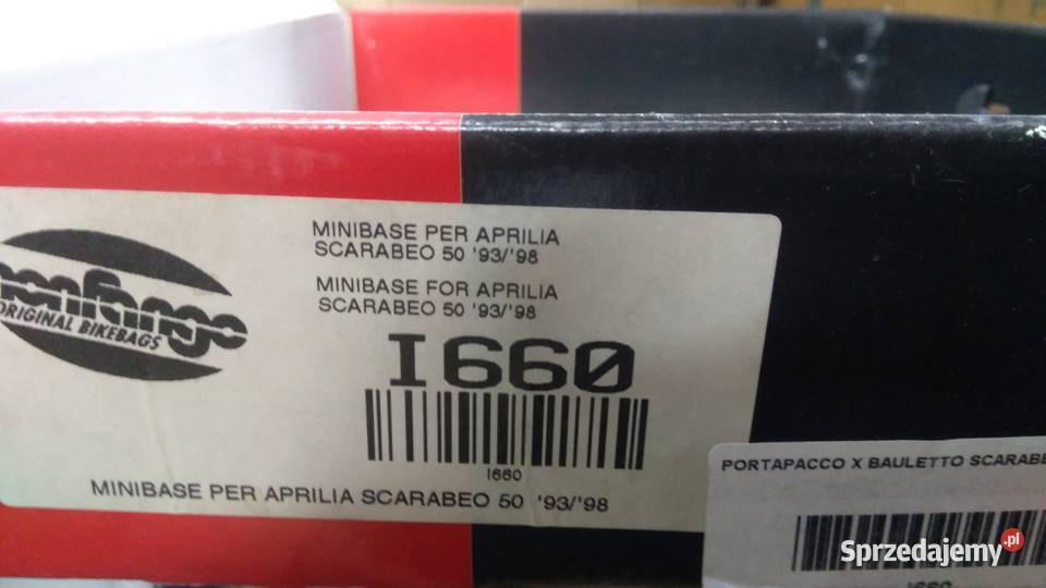 BAGAŻNIK STELAŻ APRILIA SCARABEO 50 Bielsk Podlaski