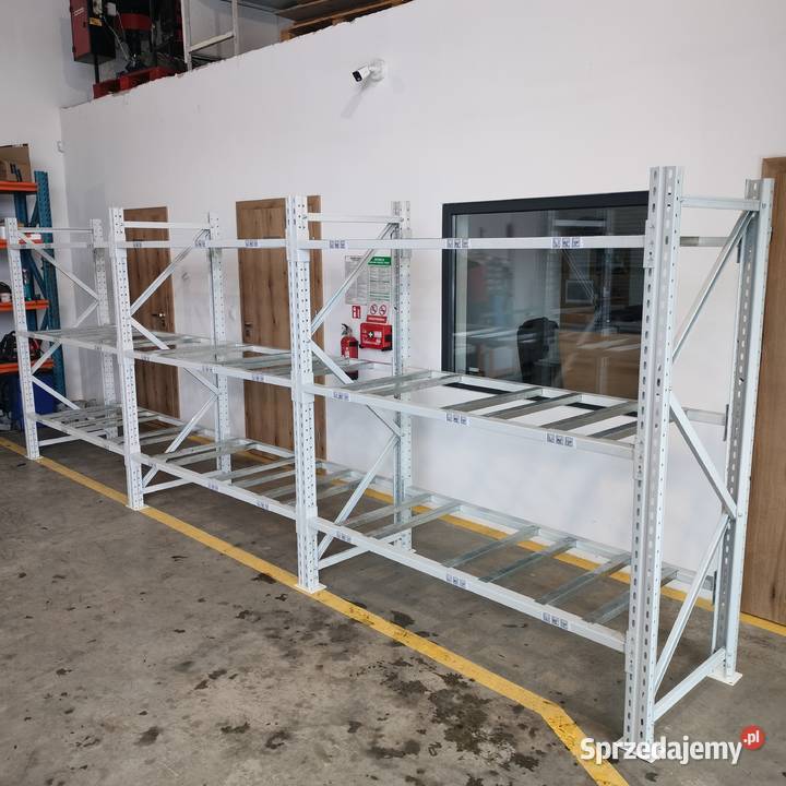 Regał magazynowy metalowy półkowy NOWY H200 Puławy