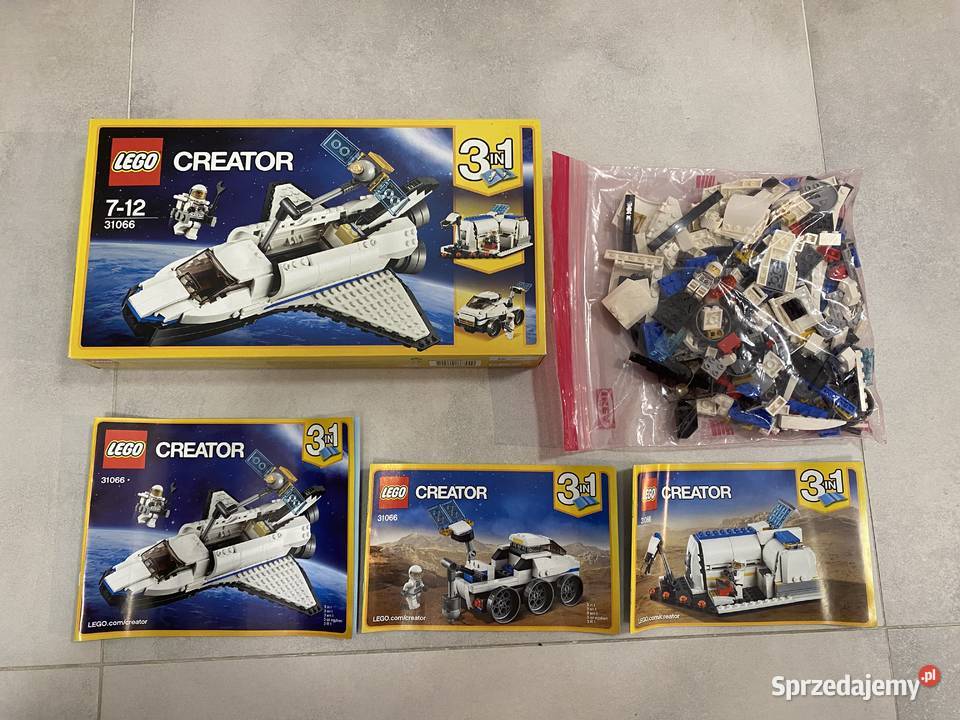 Lego 31066 Odkrywca z promu kosmicznego Warszawa sprzedam