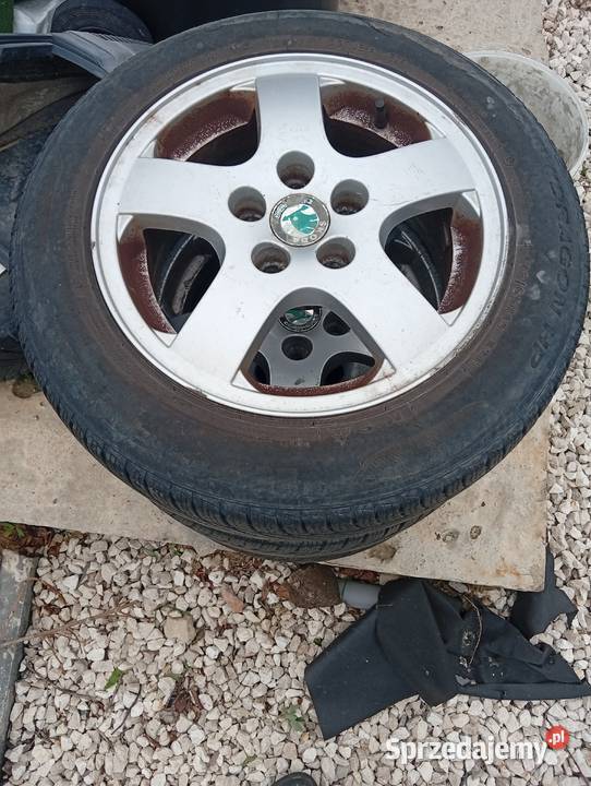 Felgi aluminiowe Fabia 1 Motoryzacja Warszawa sprzedam