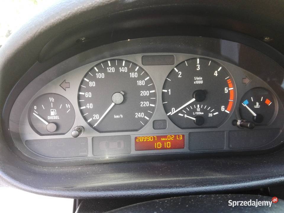 BMW E46 Touring srebrny diesel Warszawa