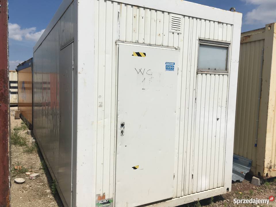 KONTENER SANITARNY KABINY WC UMYWALKI WC dolnośląskie Wrocław