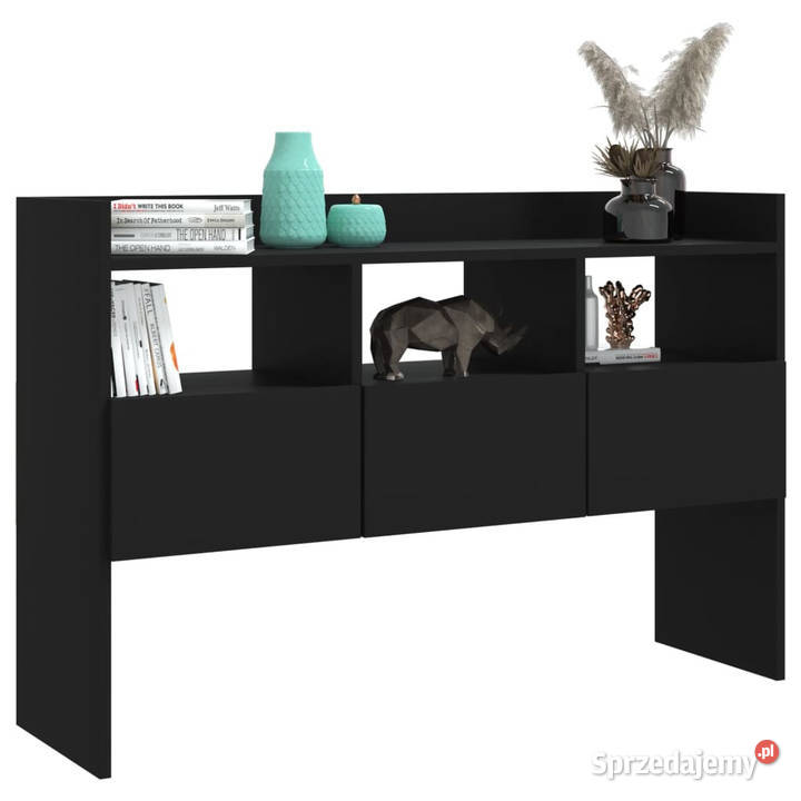 Szafka czarna 105x30x70 materiał drewnopochodny Warszawa