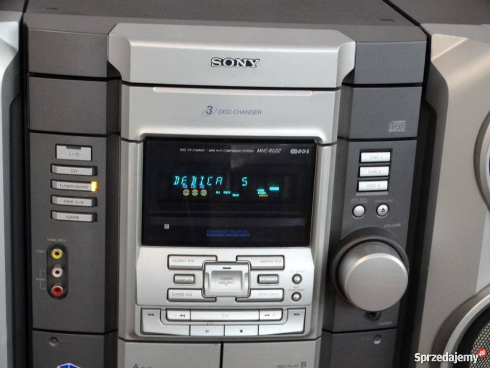 Wieża Sony HCDRG22 z kolumnami WYSYŁKA