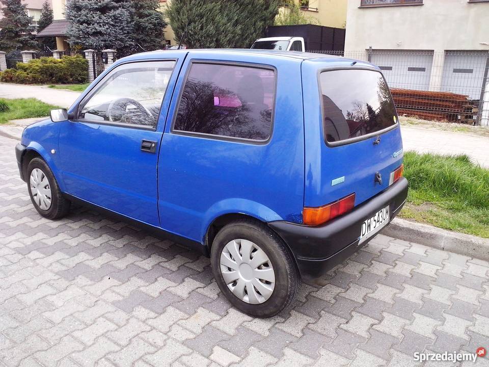 Fiat Cinquecento 98r 700 LPG Sprawny Dlugie Wrocław
