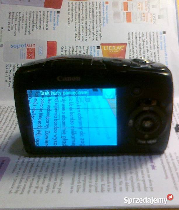 APARAT FOTOGRAFICZNY CANON Powershot SX120 IS