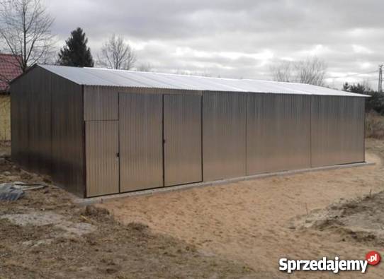 Garaż Blaszany Garaże Blaszane 8x20 Każdy Wymiar Biecz