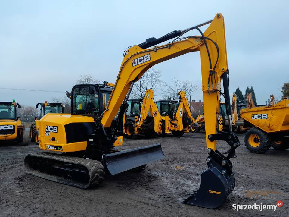 JCB 86C1 2025R KOPARKA 8 TON CAT VOLVO KUBOTA wielkopolskie Krotoszyn