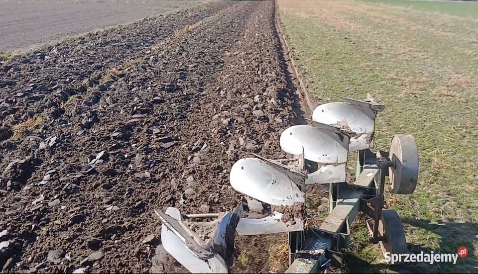 Pług obrotowy 4 skiby 211 31 Agrozet Sukov Wieluń sprzedam