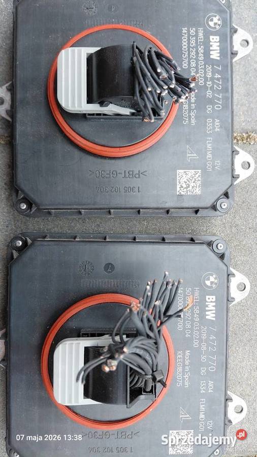 Przetwornica moduł Led BMW X4 G02 7472770 Sztombergi sprzedam