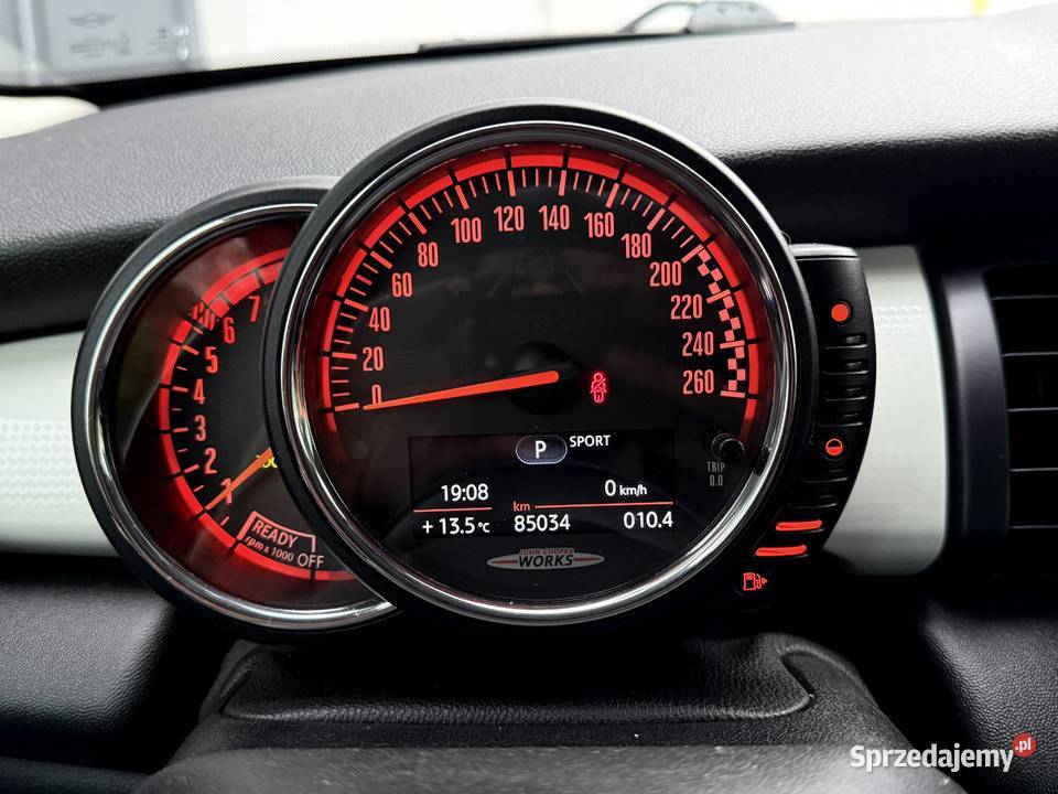 Mini Cooper S 20 F56 pakiet JCW LCI2 przebieg 85 Przemyśl sprzedam
