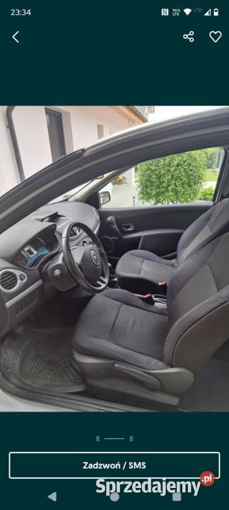 Renault Clio Salon Polska 2009 Komorowo sprzedam