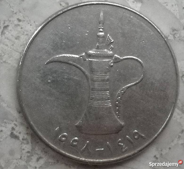 ZJEDNOCZONE EMIRATY ARABSKIE1 DIRHAM MAŁYDZBAN Numizmatyka Legionowo