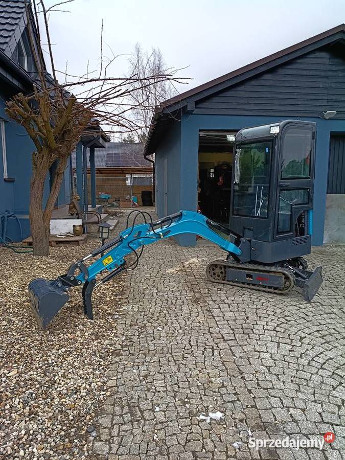 mini koparka Yt18 z kabiną Koparki Kotórz Mały