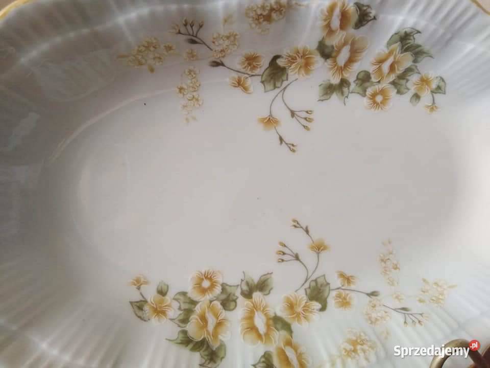 Półmisek porcelanowy brąz Antyki, Sztuka, Kolekcje Wałbrzych
