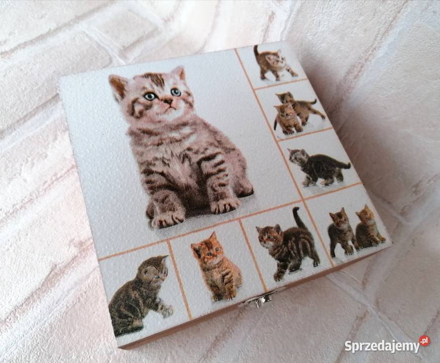 Drewniane pudełko szkatułka na biżuterię prezent mazowieckie Halinów