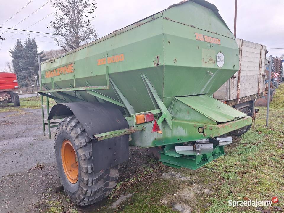 Rozsiewacz wapna Amazone ZGB 8000 sprzedam