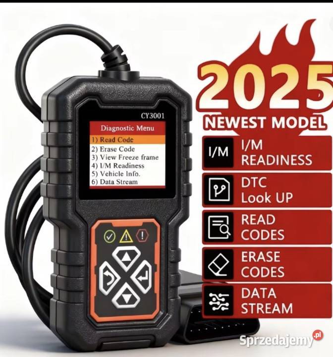 SKANER KOMPUTER TESTER DIAGNOSTYCZNY OBD2 Interfejsy diagnostyczne Nowa Sól