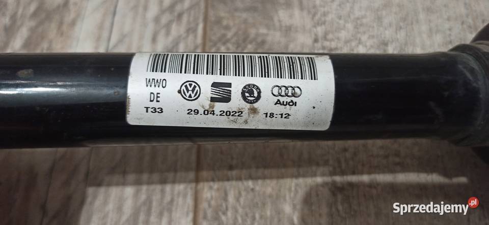 Volkswagen Tiguan Półoś przednia 3Q0407272CE