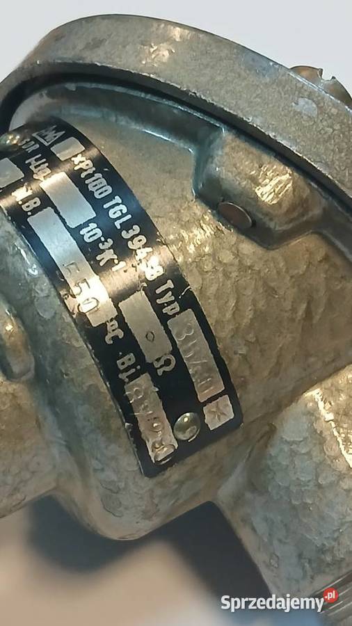 Czujnik temperatury termopara 1x PT 100 TGL Skierniewice