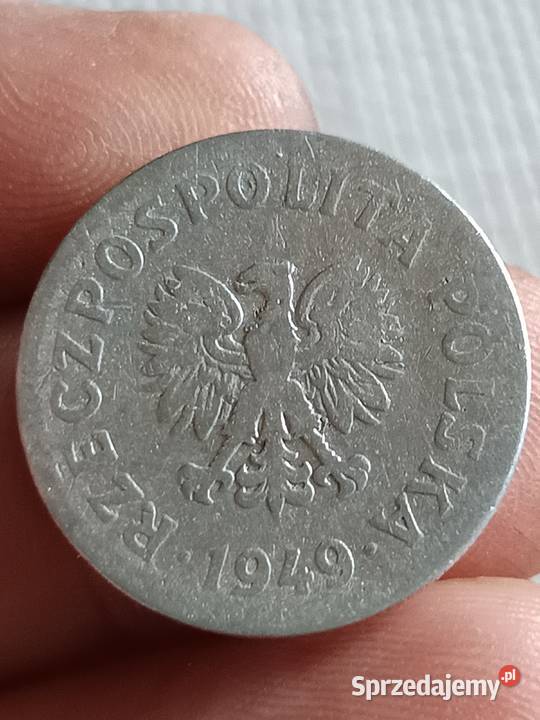 Sprzedam monete 50 groszy 1949 bvc Numizmatyka sprzedam