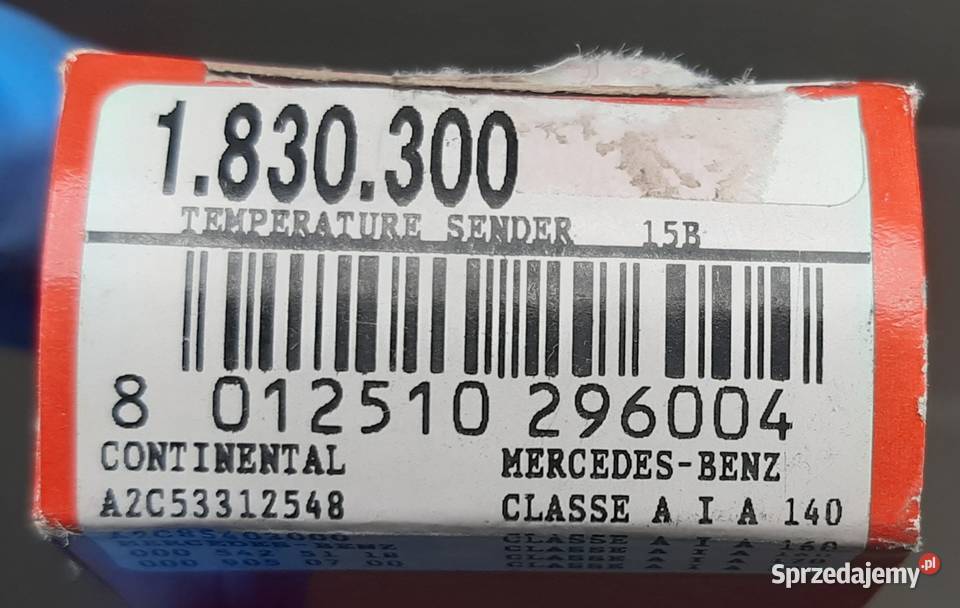 CZUJNIK TEMPWODY MERCEDES SMART 1830300 Mielęcin