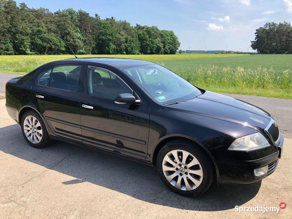 Skoda Octavia II 2007 16 benzyna salonowy garażowany wielkopolskie Jarocin