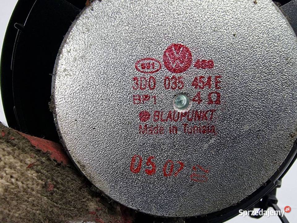 GŁOŚNIK VOLKSWAGEN PHAETON 3D0035454E Lipno