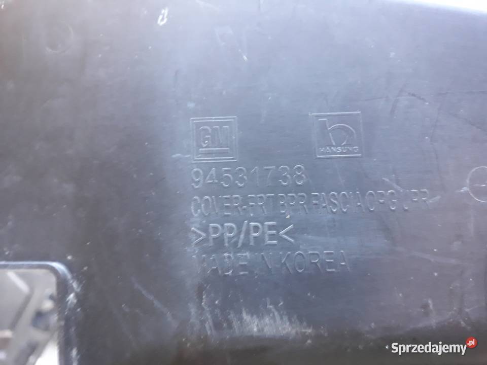 OPEL MOKKA OSŁONA GÓRNA PASA PRZEDNIEGO NAKŁADKA wielkopolskie