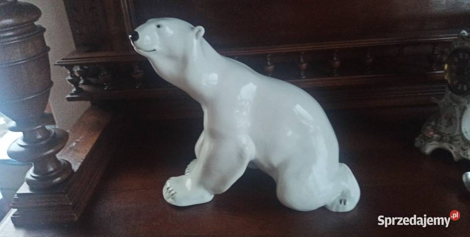 Figurka Niedźwiedź Syg Łomonosov pomorskie Gdańsk