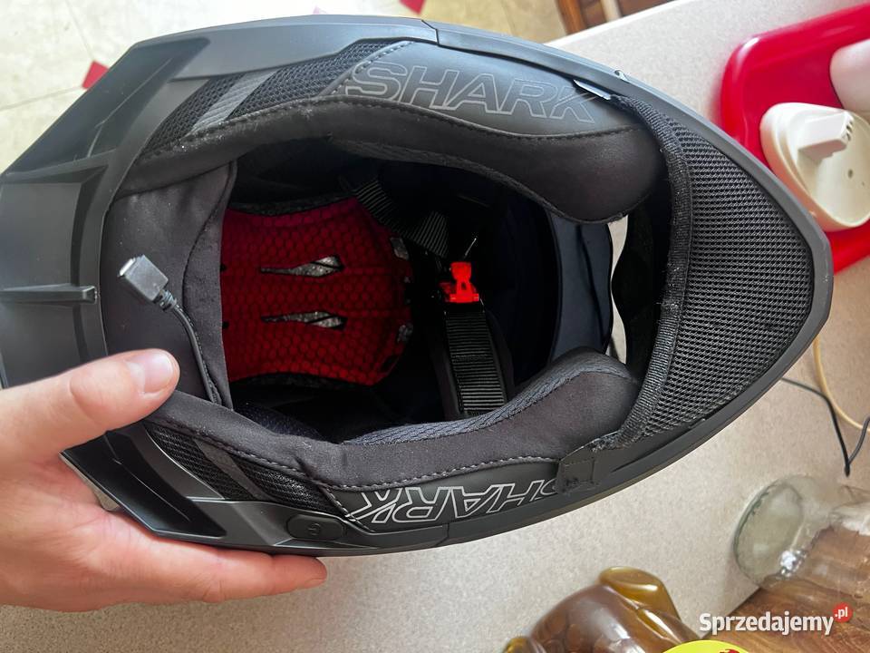 Kask motocyklowy SHARK SKWAL 2 BLACK warmińsko-mazurskie Morąg sprzedam